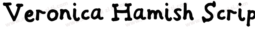 Veronica Hamish Script字体转换